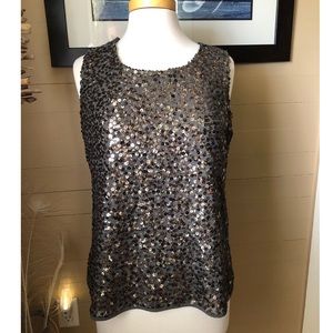 Coldwater Creek Sequin Halter Top